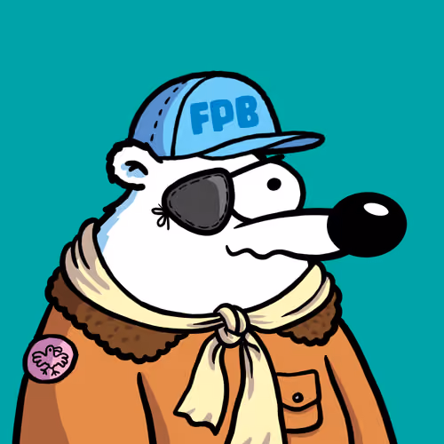 Fluffy Polar Bear #2565
