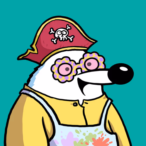 Fluffy Polar Bear #1345