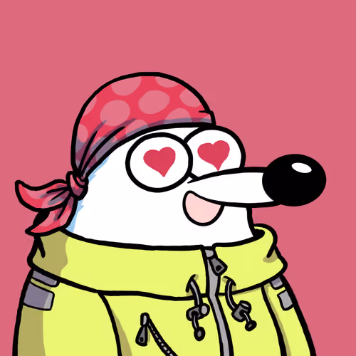 Fluffy Polar Bear #7069