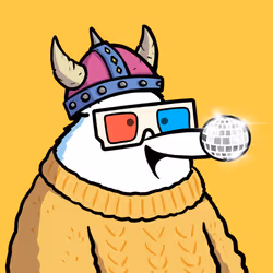 Fluffy Polar Bear #7669