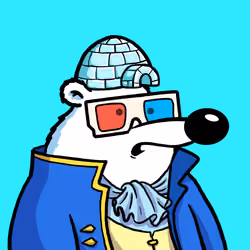 Fluffy Polar Bear #8346