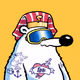 Fluffy Polar Bear #6597