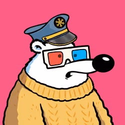 Fluffy Polar Bear #5782