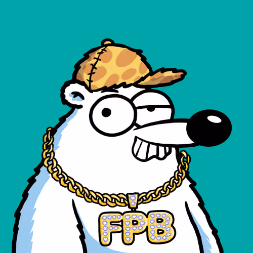 Fluffy Polar Bear #760