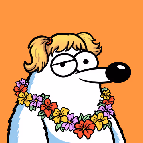 Fluffy Polar Bear #9088