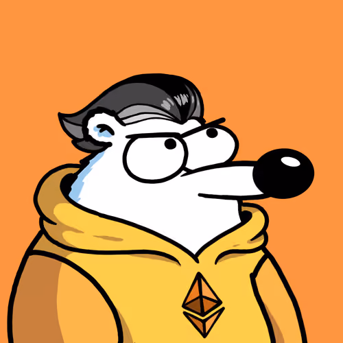Fluffy Polar Bear #1642