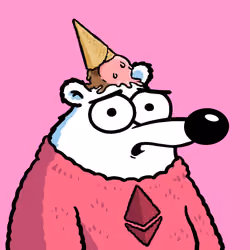 Fluffy Polar Bear #3007