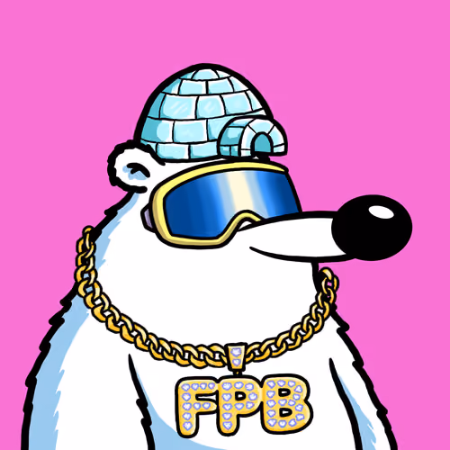 Fluffy Polar Bear #8848