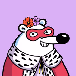 Fluffy Polar Bear #377