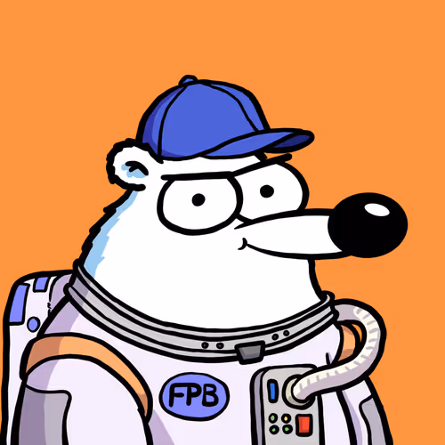Fluffy Polar Bear #168