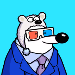 Fluffy Polar Bear #6770