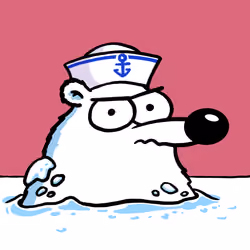 Fluffy Polar Bear #1273