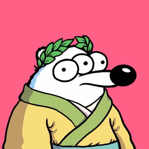 Fluffy Polar Bear #1614