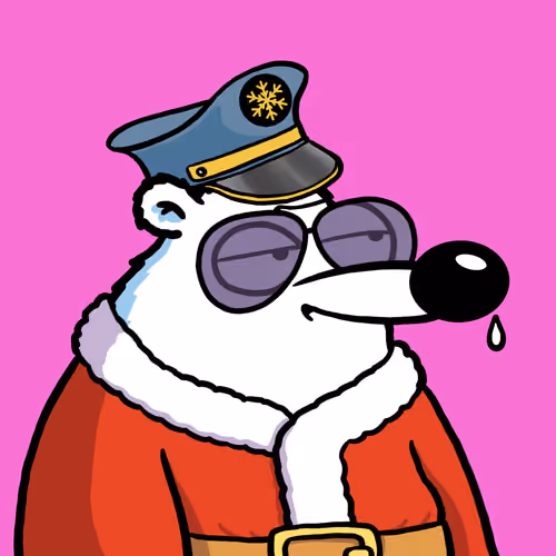 Fluffy Polar Bear #5973