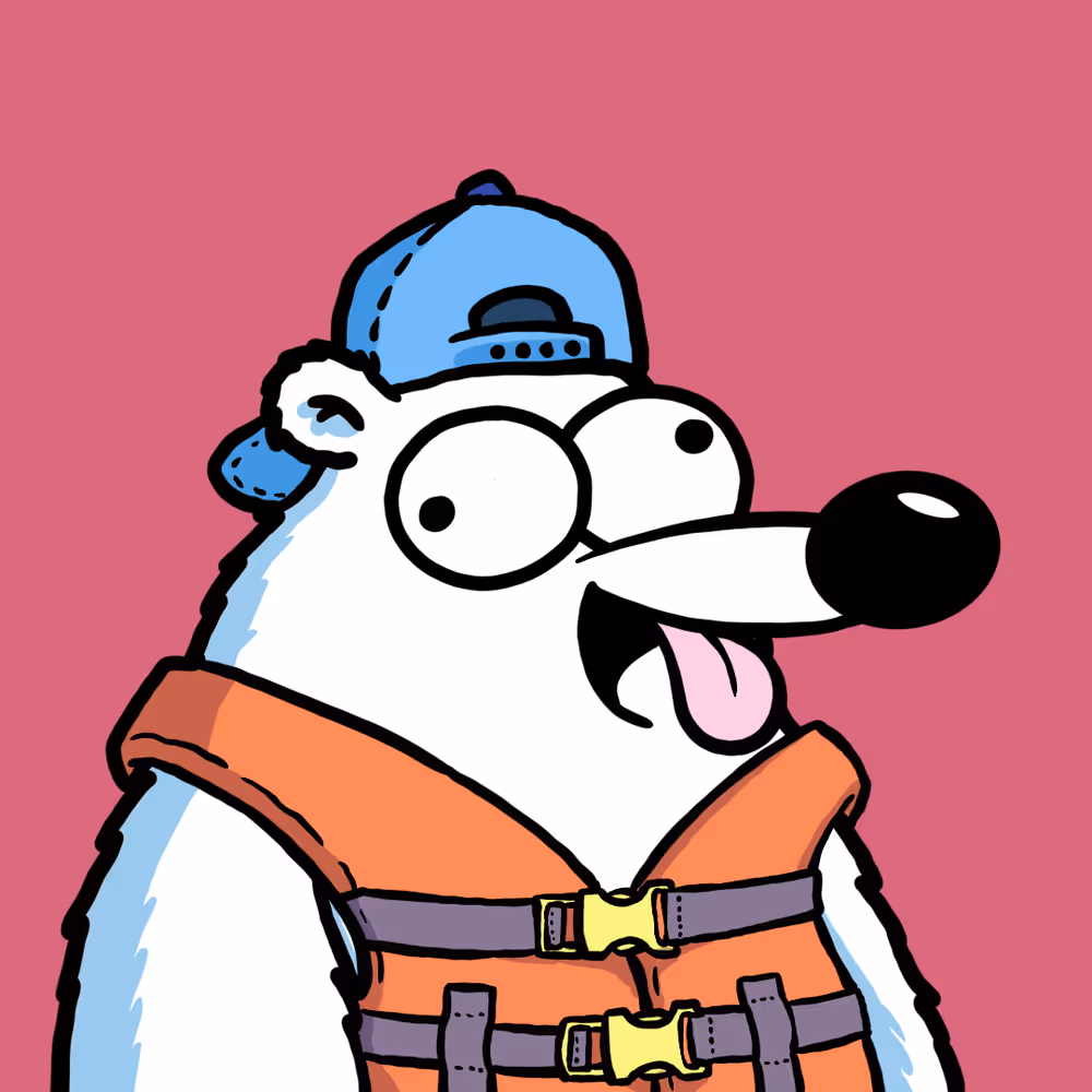 Fluffy Polar Bear #8967