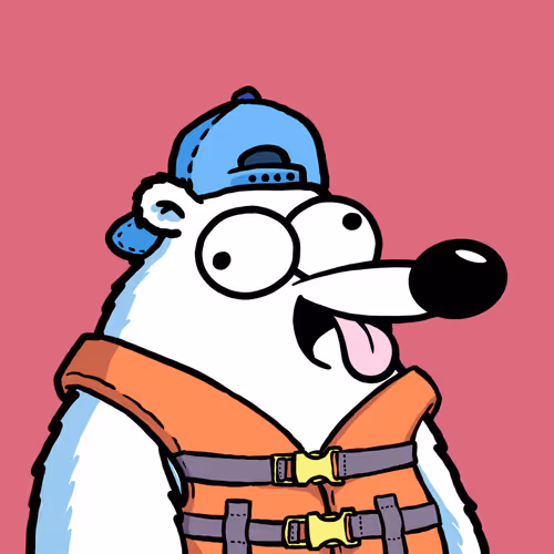Fluffy Polar Bear #8967