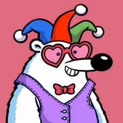 Fluffy Polar Bear #7080