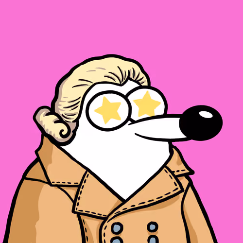Fluffy Polar Bear #4740
