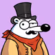 Fluffy Polar Bear #6662