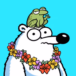 Fluffy Polar Bear #7261