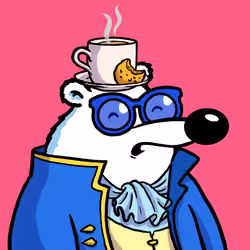 Fluffy Polar Bear #5324