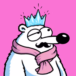 Fluffy Polar Bear #950