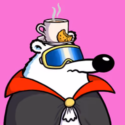 Fluffy Polar Bear #1349