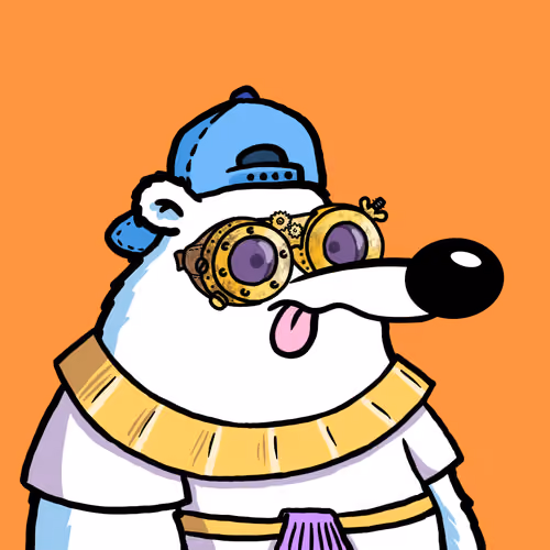 Fluffy Polar Bear #8956