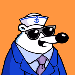 Fluffy Polar Bear #5941