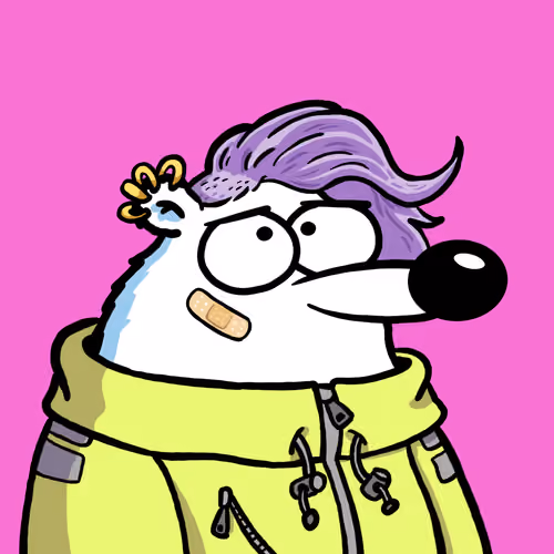 Fluffy Polar Bear #8841