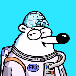 Fluffy Polar Bear #1193
