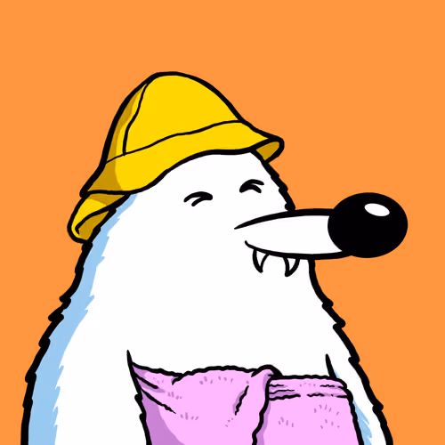 Fluffy Polar Bear #8969