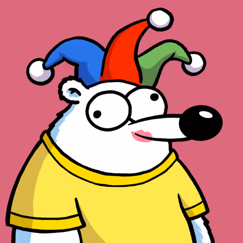 Fluffy Polar Bear #4853