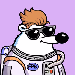 Fluffy Polar Bear #8088