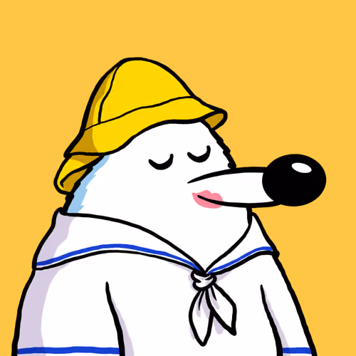 Fluffy Polar Bear #2618