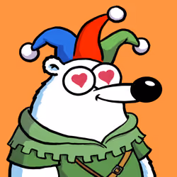 Fluffy Polar Bear #3928