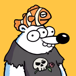 Fluffy Polar Bear #4527