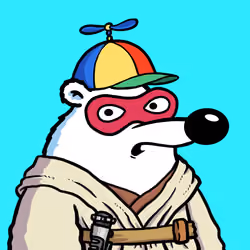 Fluffy Polar Bear #5477