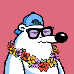 Fluffy Polar Bear #8715