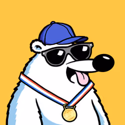 Fluffy Polar Bear #7116