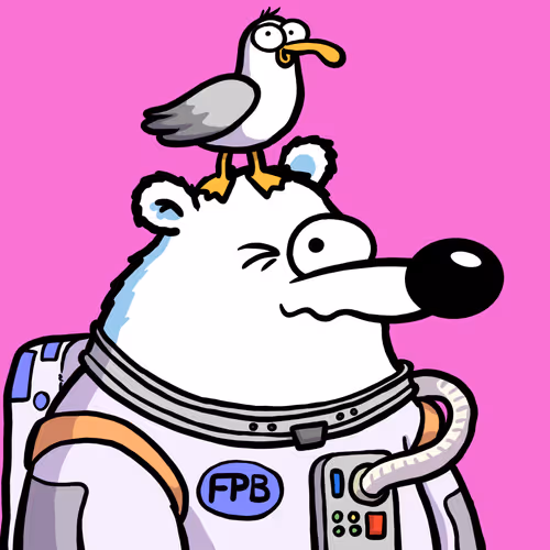 Fluffy Polar Bear #9212