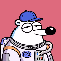 Fluffy Polar Bear #759