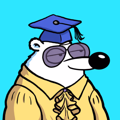 Fluffy Polar Bear #4221