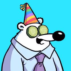 Fluffy Polar Bear #2901