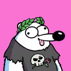 Fluffy Polar Bear #6952
