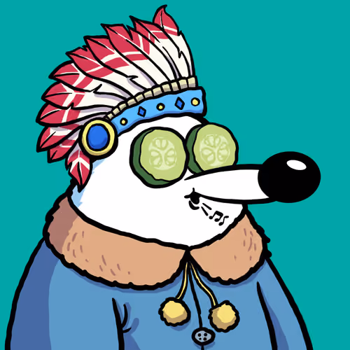 Fluffy Polar Bear #2770