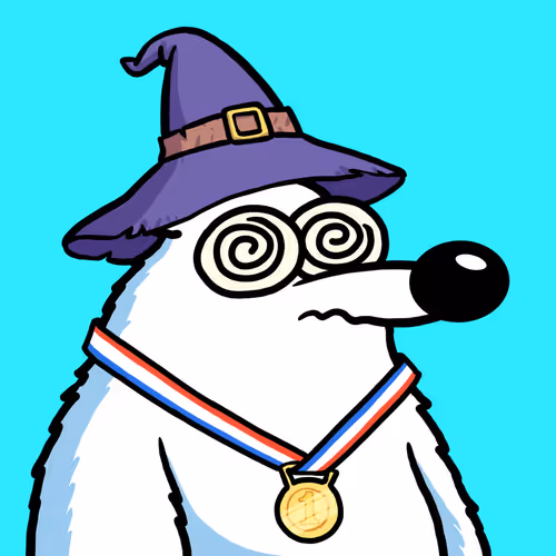 Fluffy Polar Bear #877