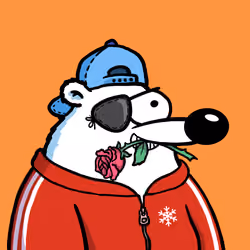 Fluffy Polar Bear #6776