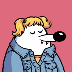 Fluffy Polar Bear #8054