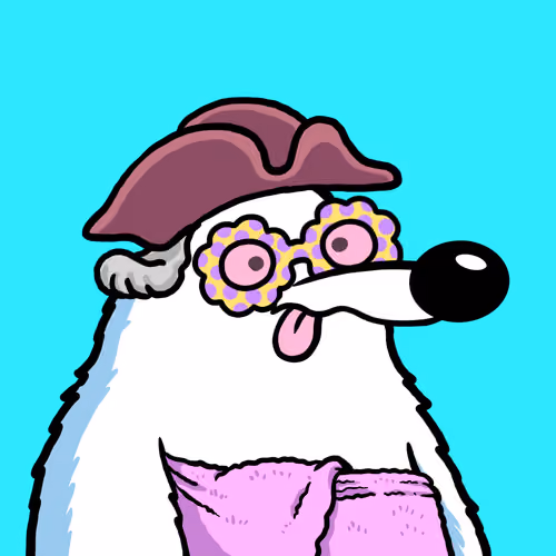 Fluffy Polar Bear #526